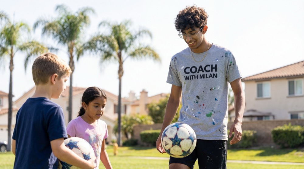 Milan with young players